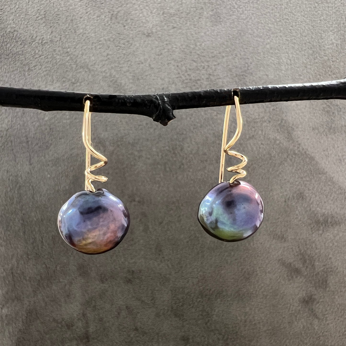 Pearl Tendril Drops--Varied Shapes