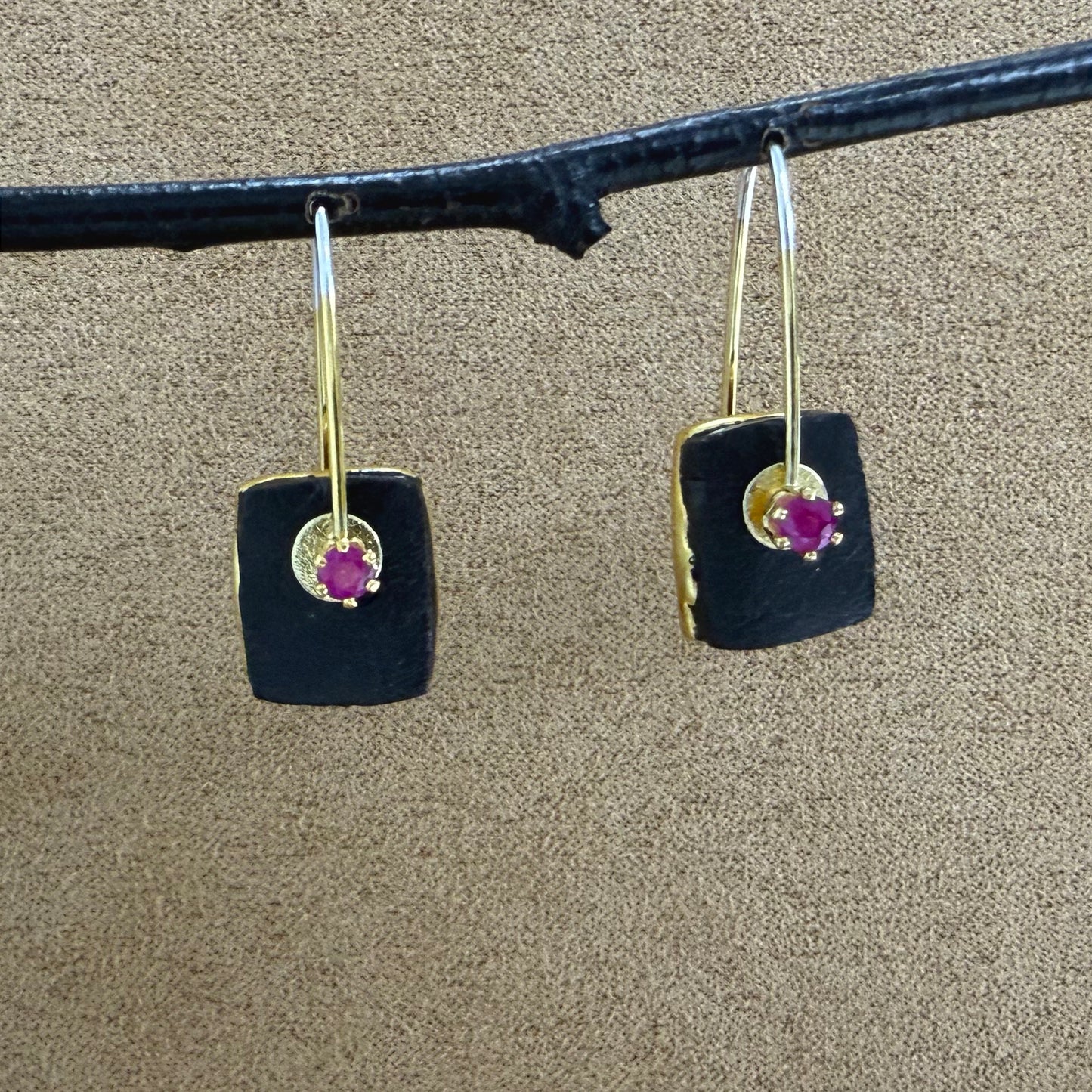Anthracite Earrings