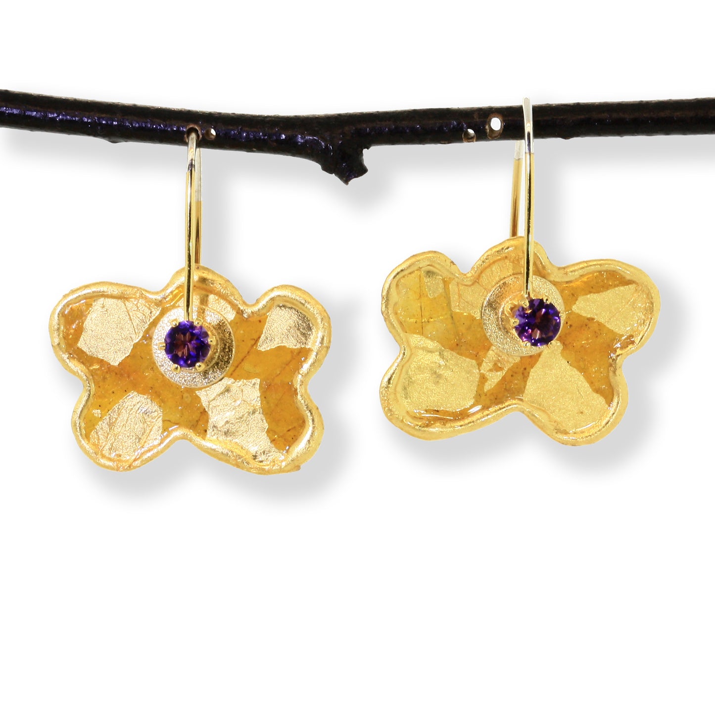 Mica Cloud Earrings