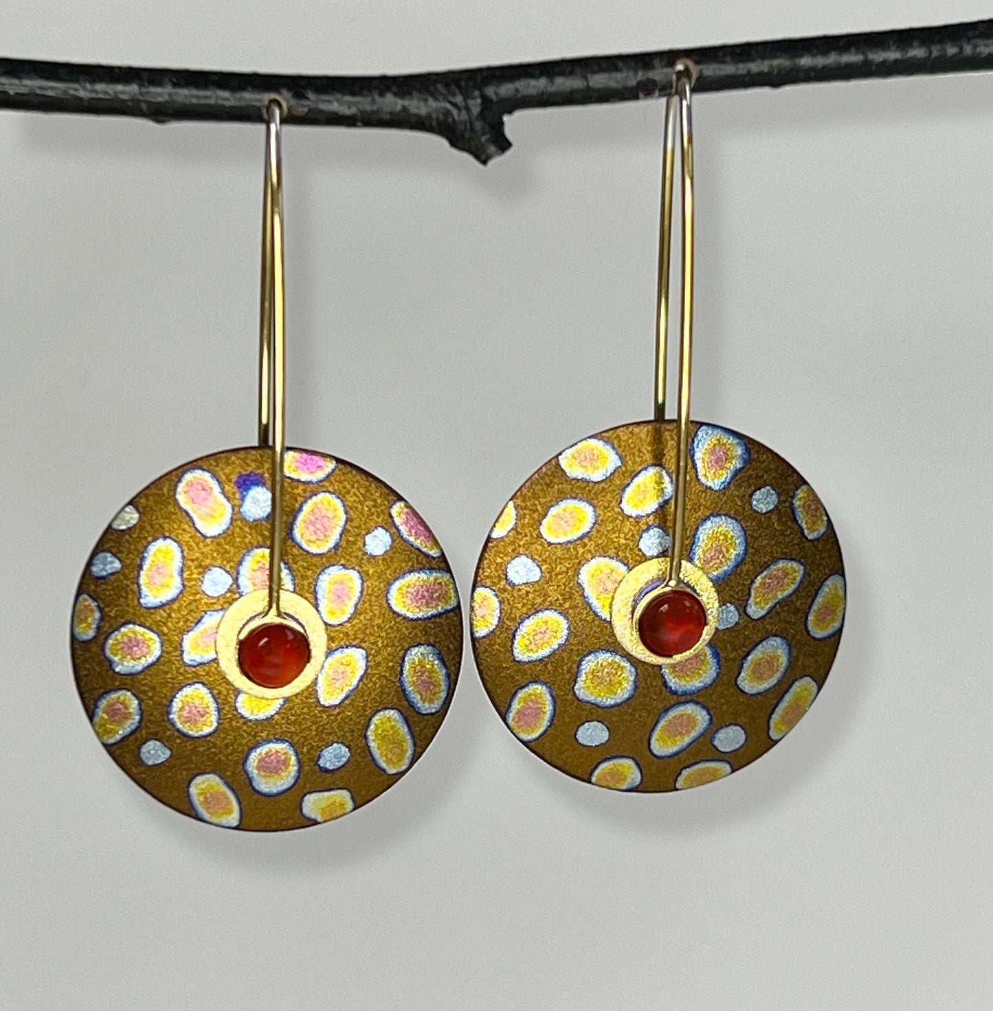 Large Circle Earrings