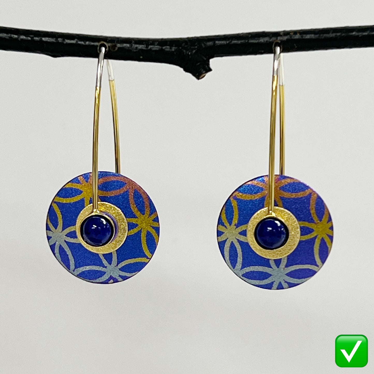 Small Lace Circle Earrings 2025