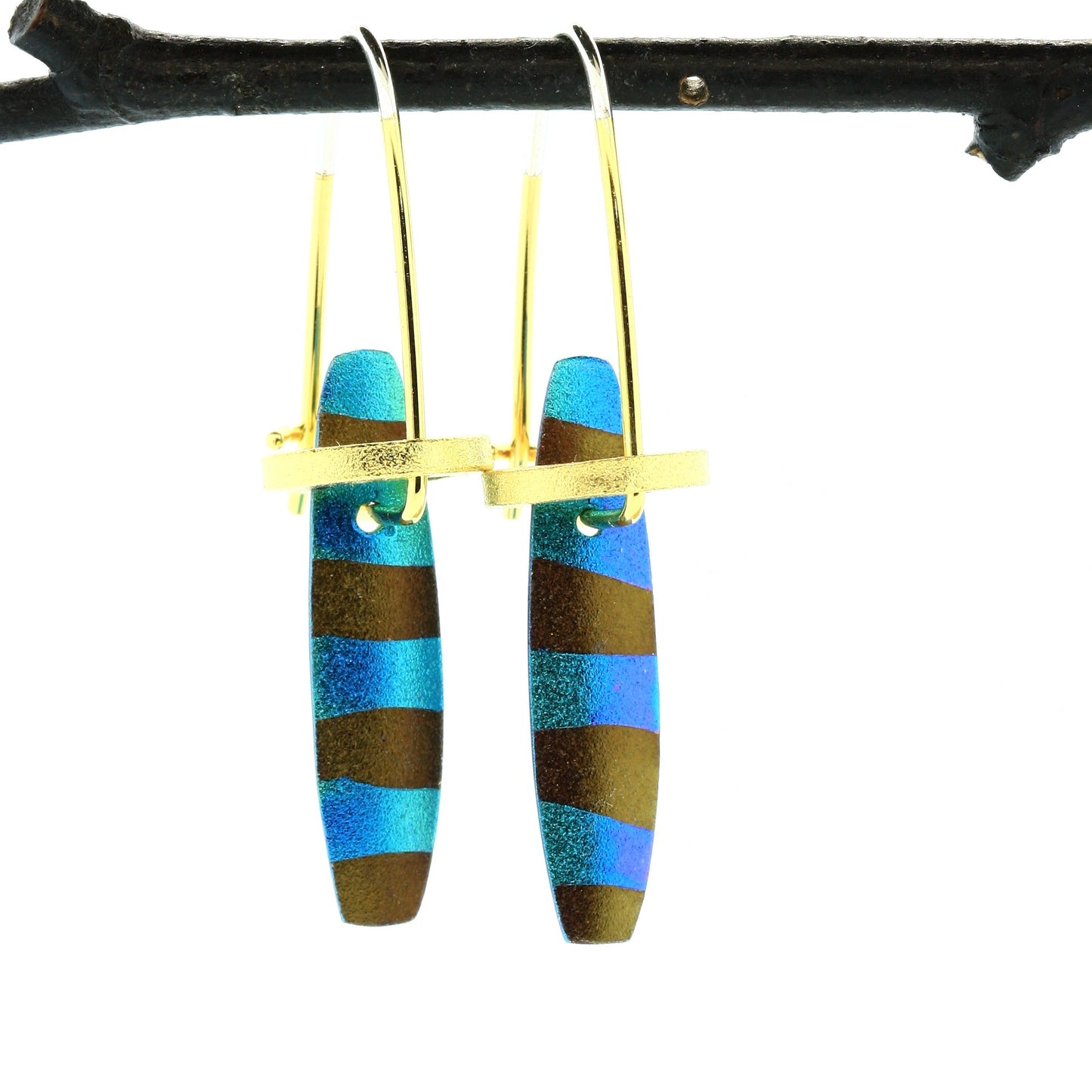 Tiny Halo Earrings
