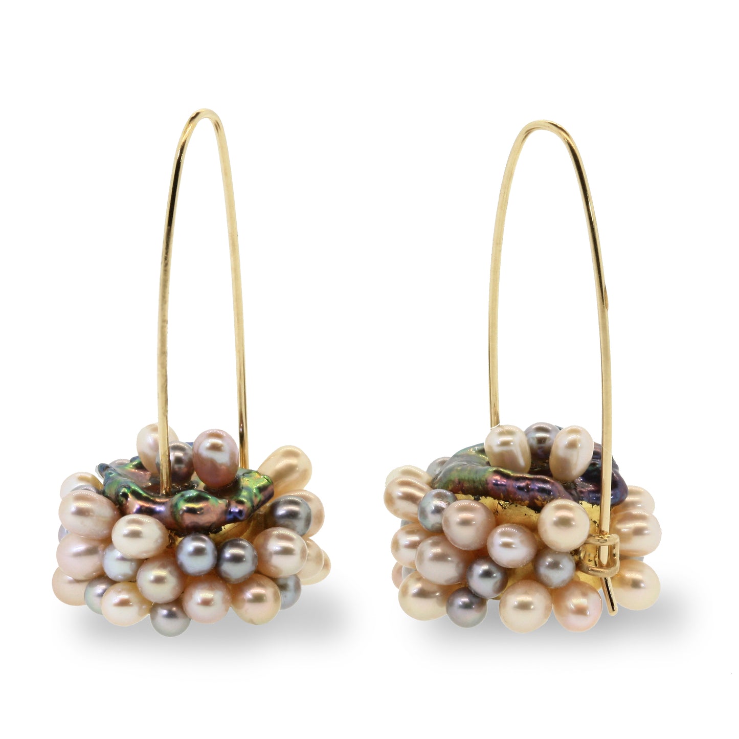 Pearl Nest Earrings