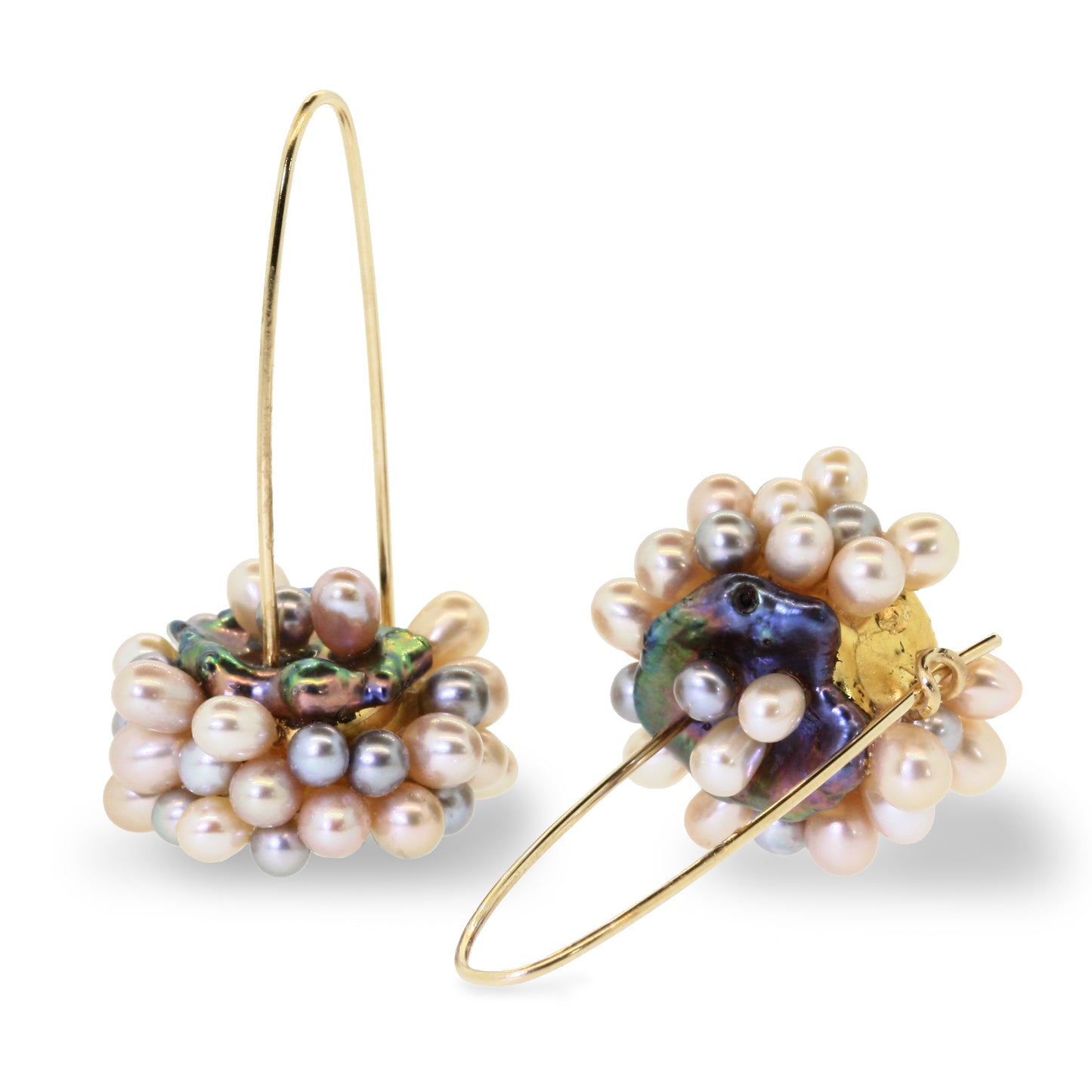 Pearl Nest Earrings