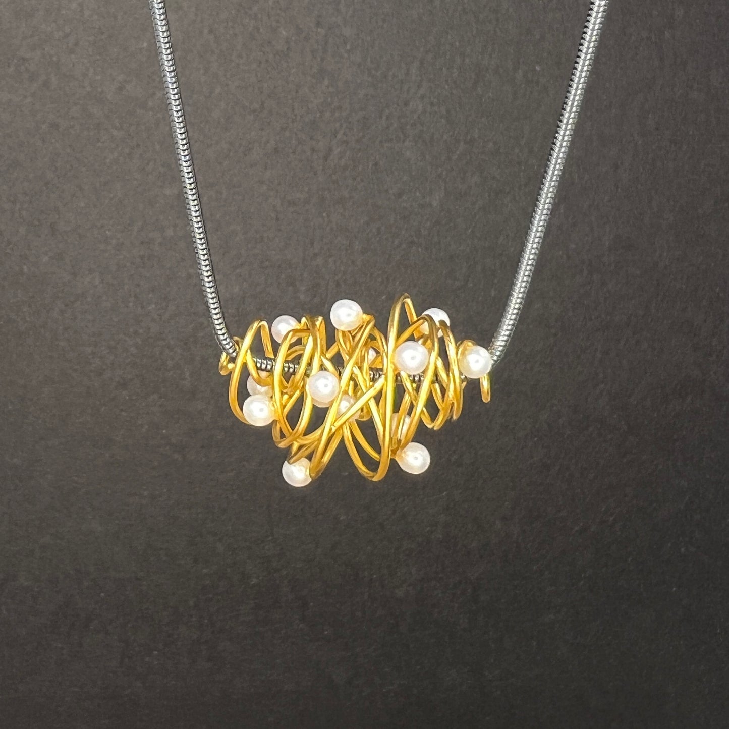 Pearl Swirl Pendant