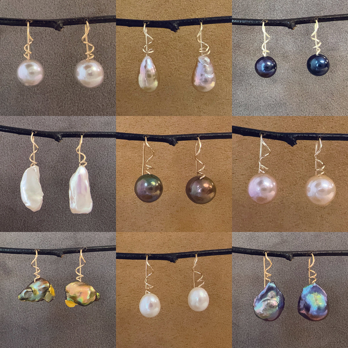 New Tendril Earrings! – Keith Lewis Studio