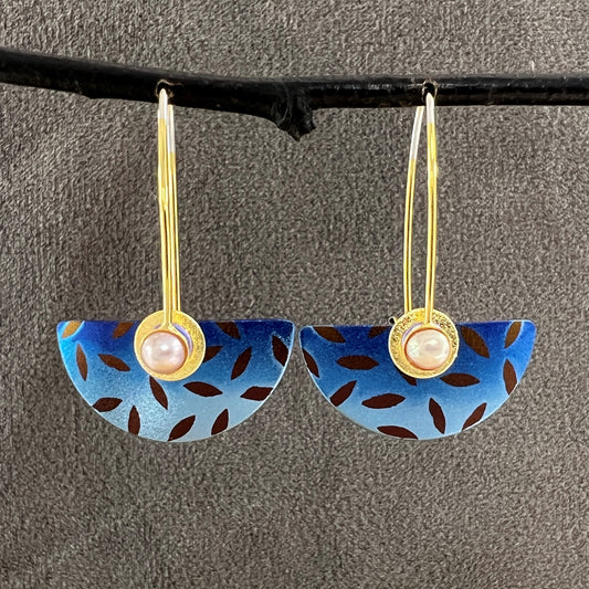 Small Half-Round Kinetic Earrings 2025