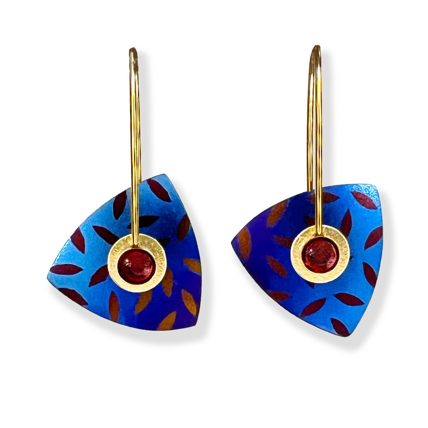 Small Triangle Kinetic Earrings 2025