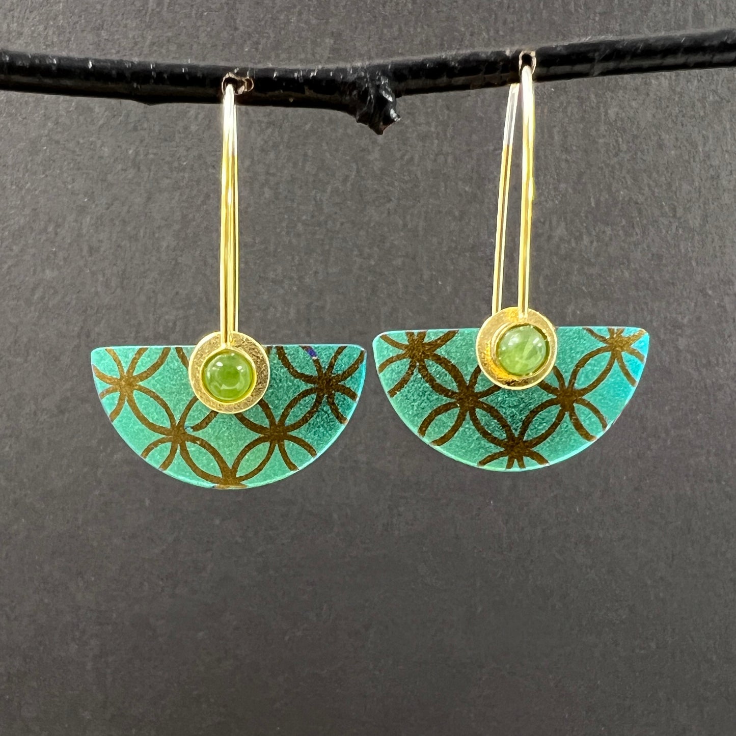 Small Half-Round Kinetic Earrings 2025