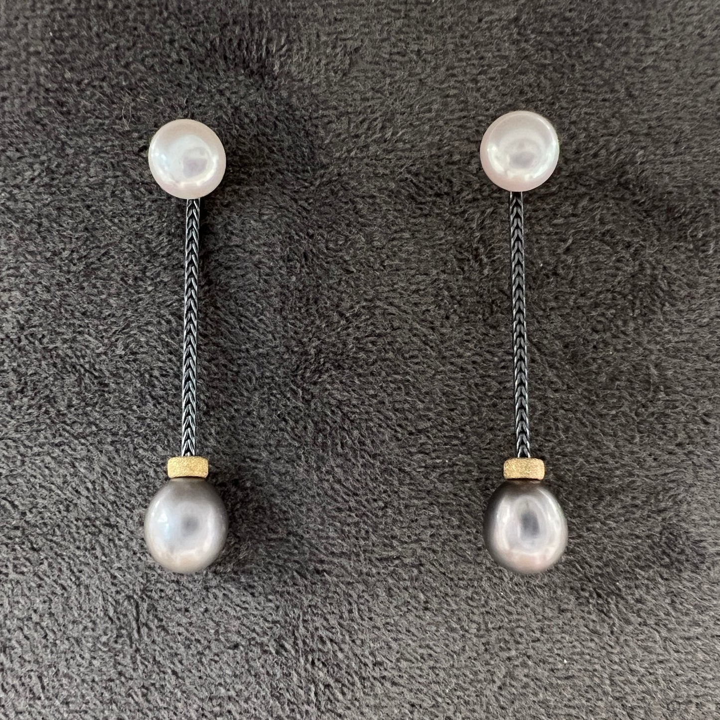 Pearl Jacket Earrings