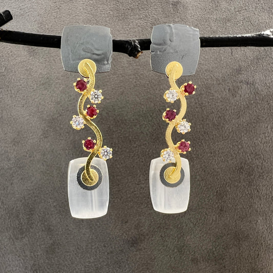 Selenite Crystal Earrings 2025