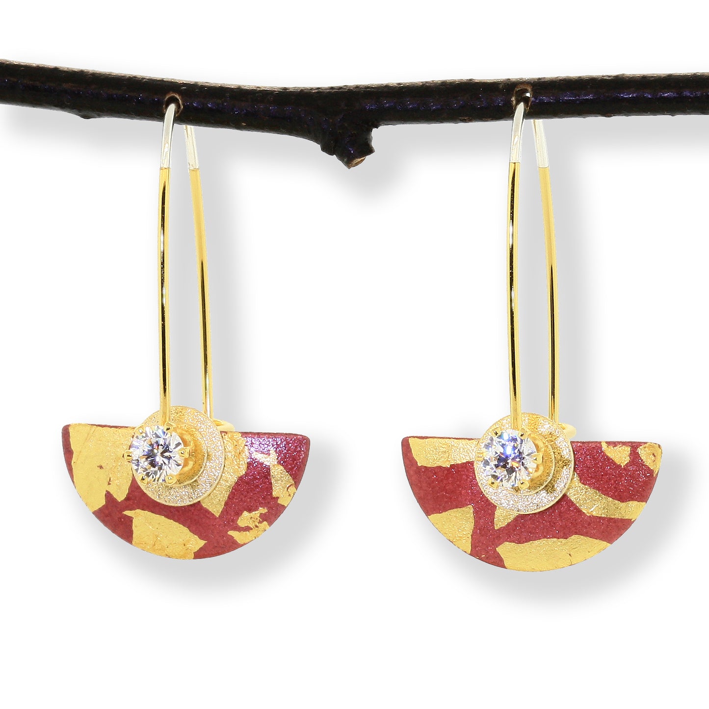 Tiny Half Round Earrings 2025