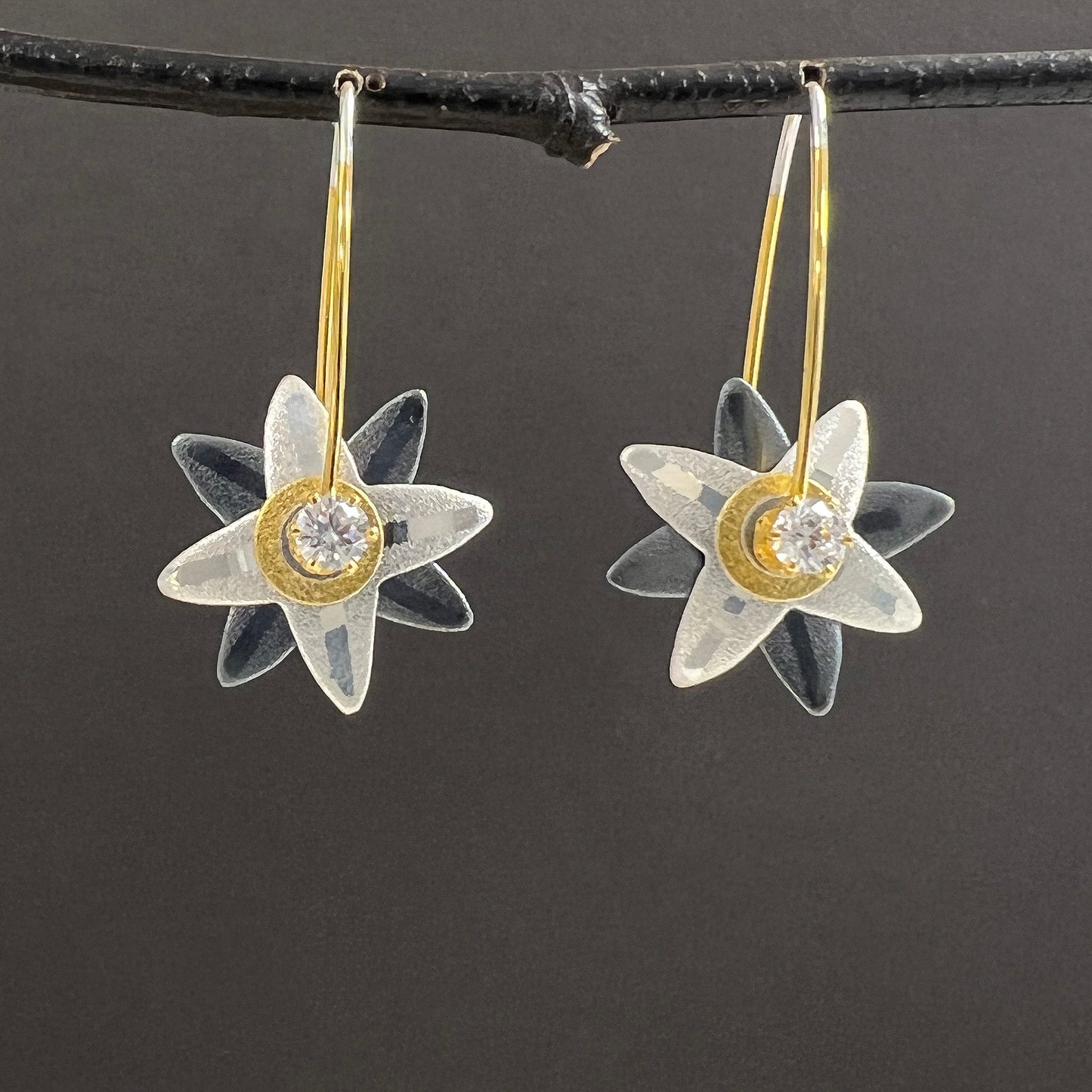 Starburst Earrings-Tiny