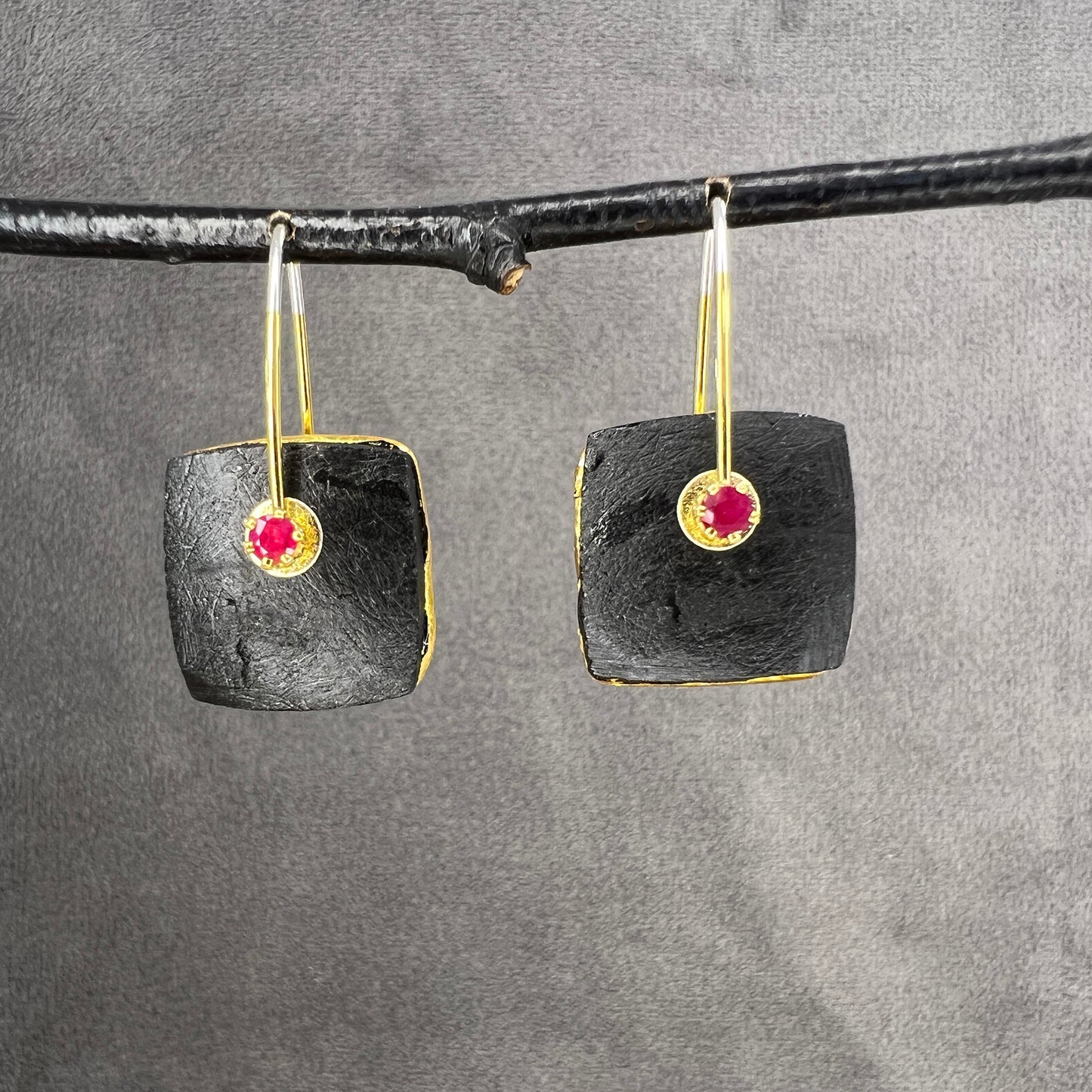 Anthracite Earrings