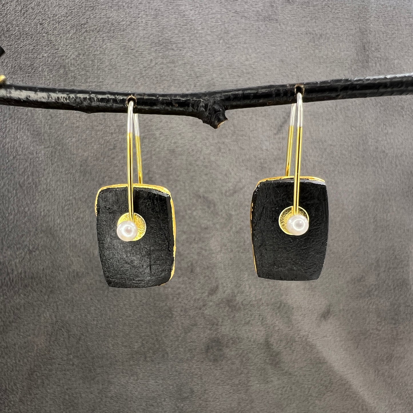 Anthracite Earrings