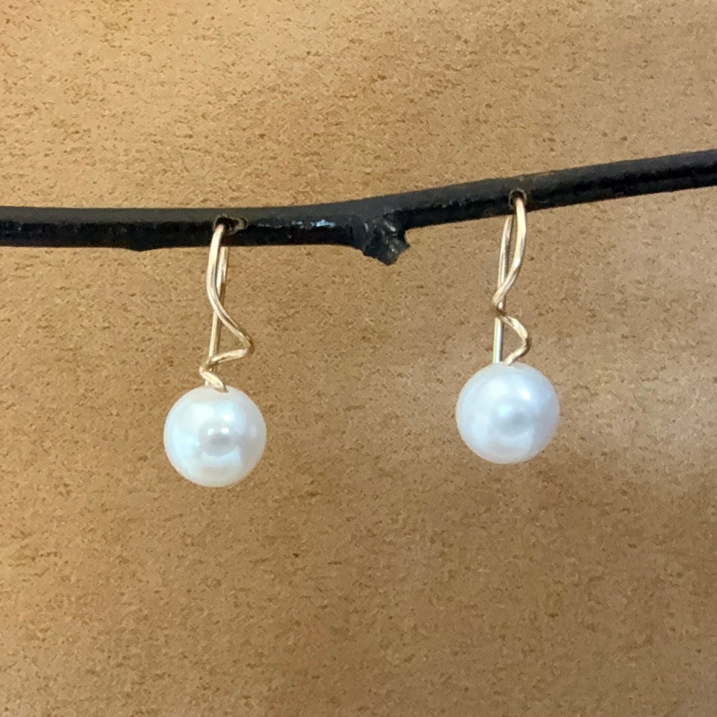 Petite Pearl Tendril Drops 2026