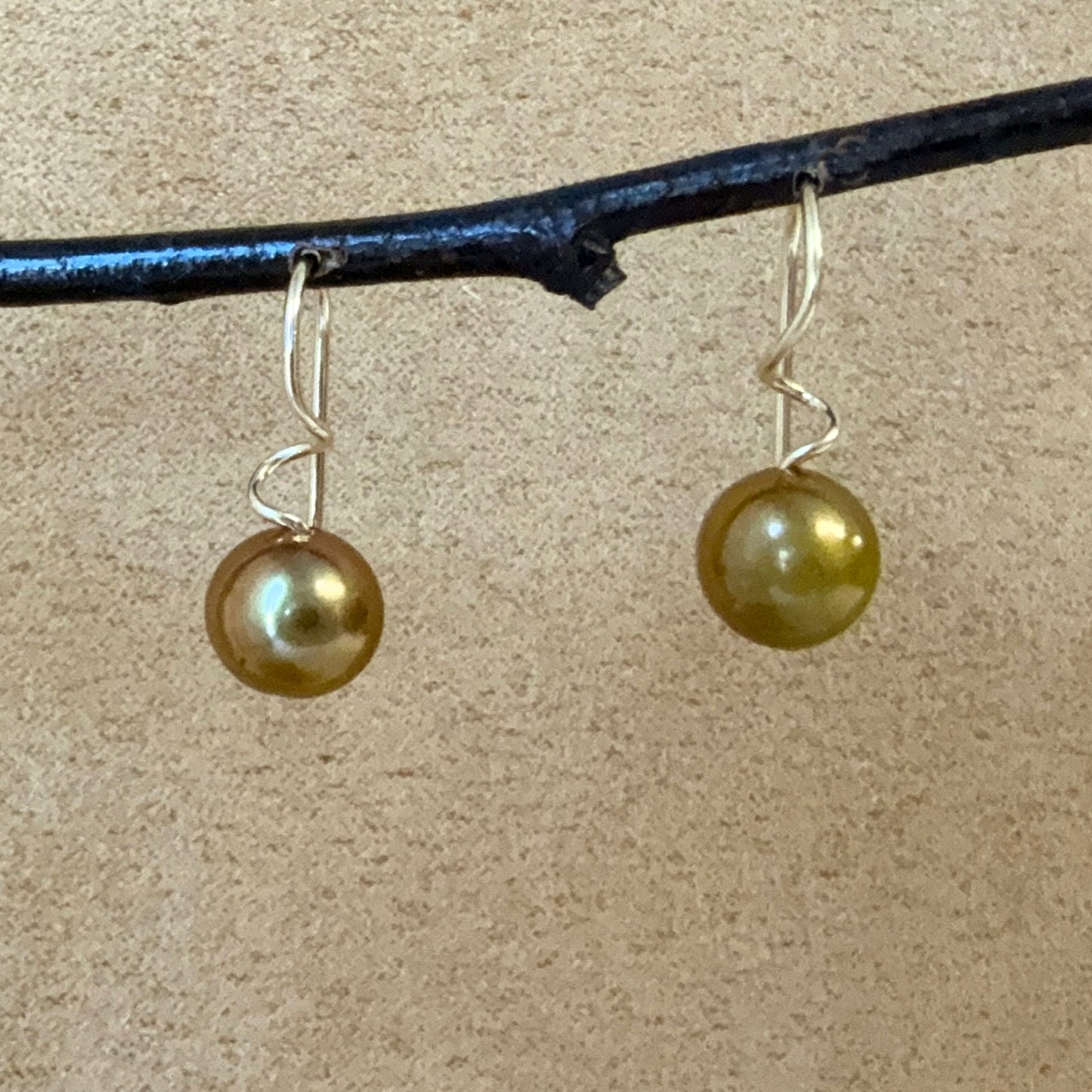 Petite Pearl Tendril Drops 2026