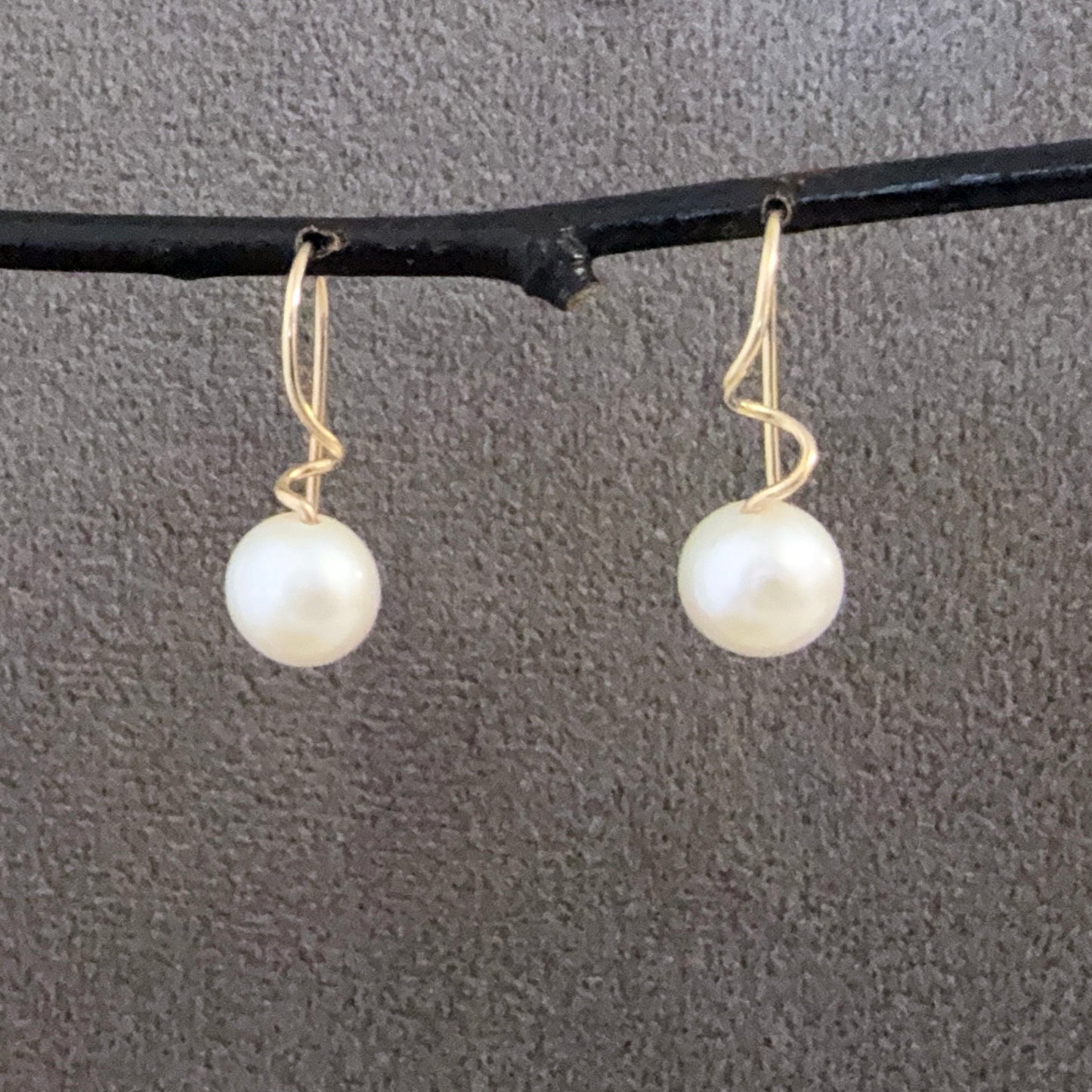 Petite Pearl Tendril Drops 2026