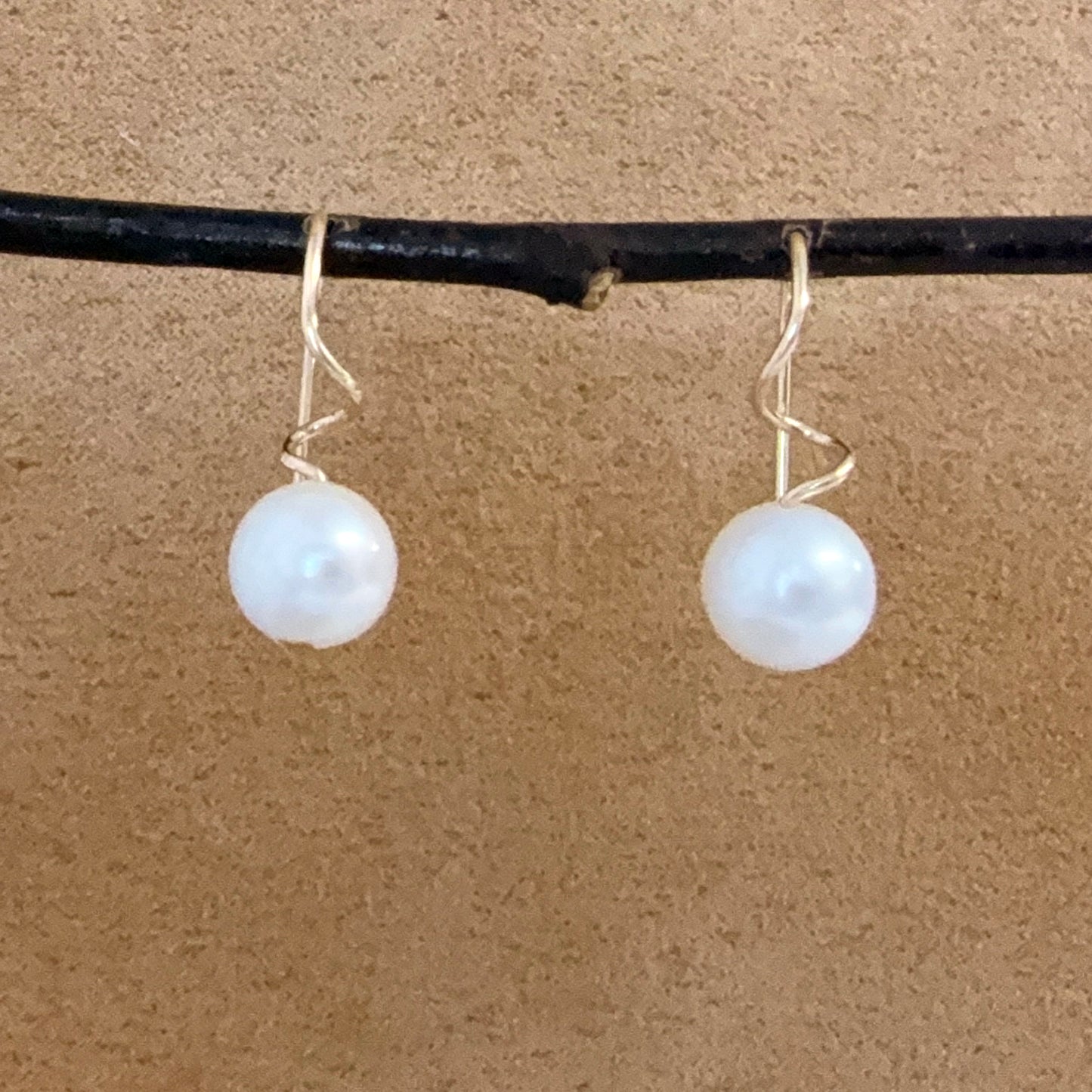 Petite Pearl Tendril Drops 2026