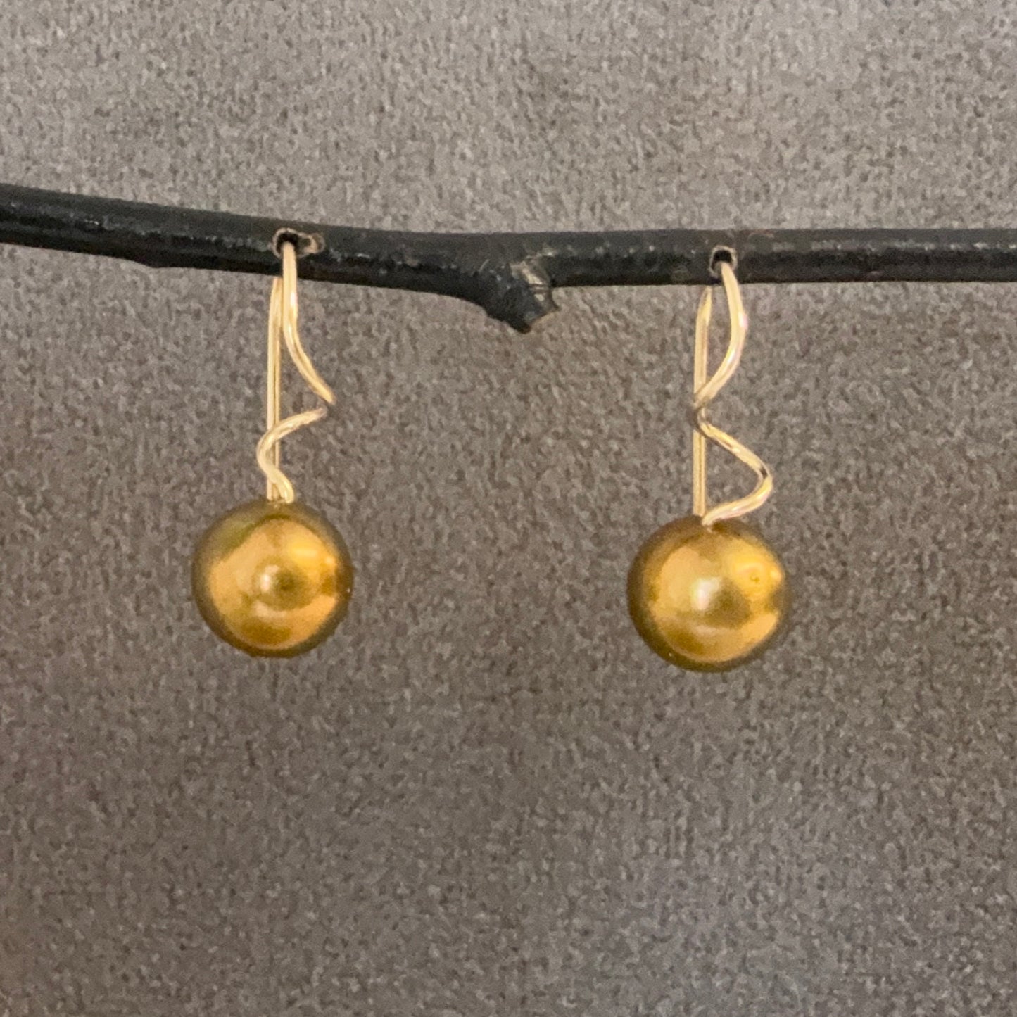 Petite Pearl Tendril Drops 2026