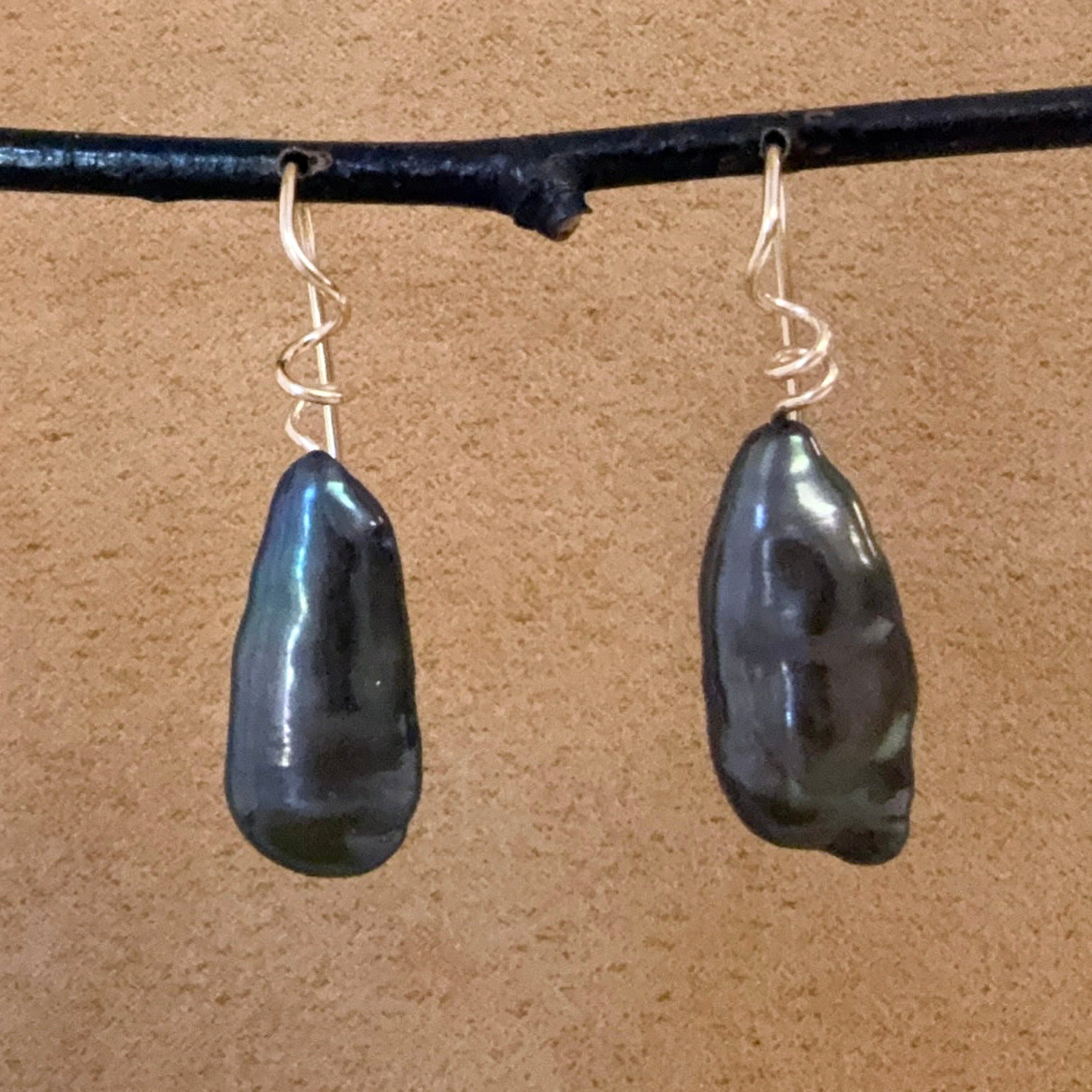 Baroque Pearl Tendril Drops 2026