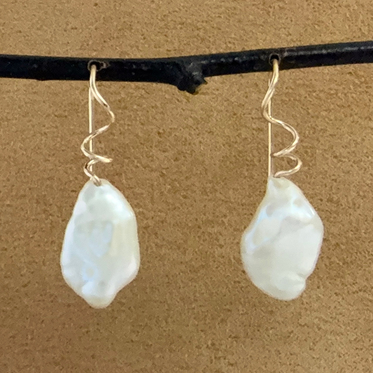 Baroque Pearl Tendril Drops 2026