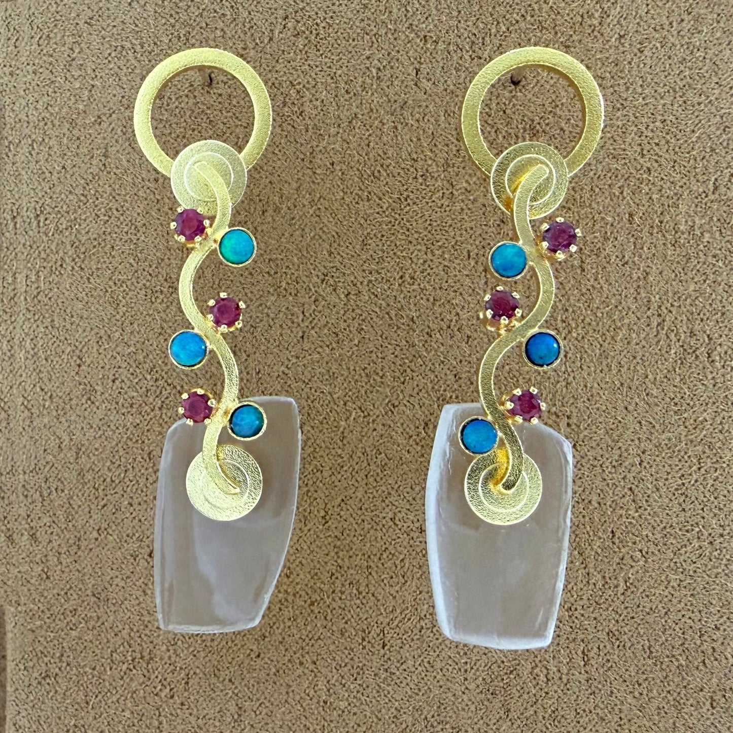 Selenite Crystal Earrings 2025