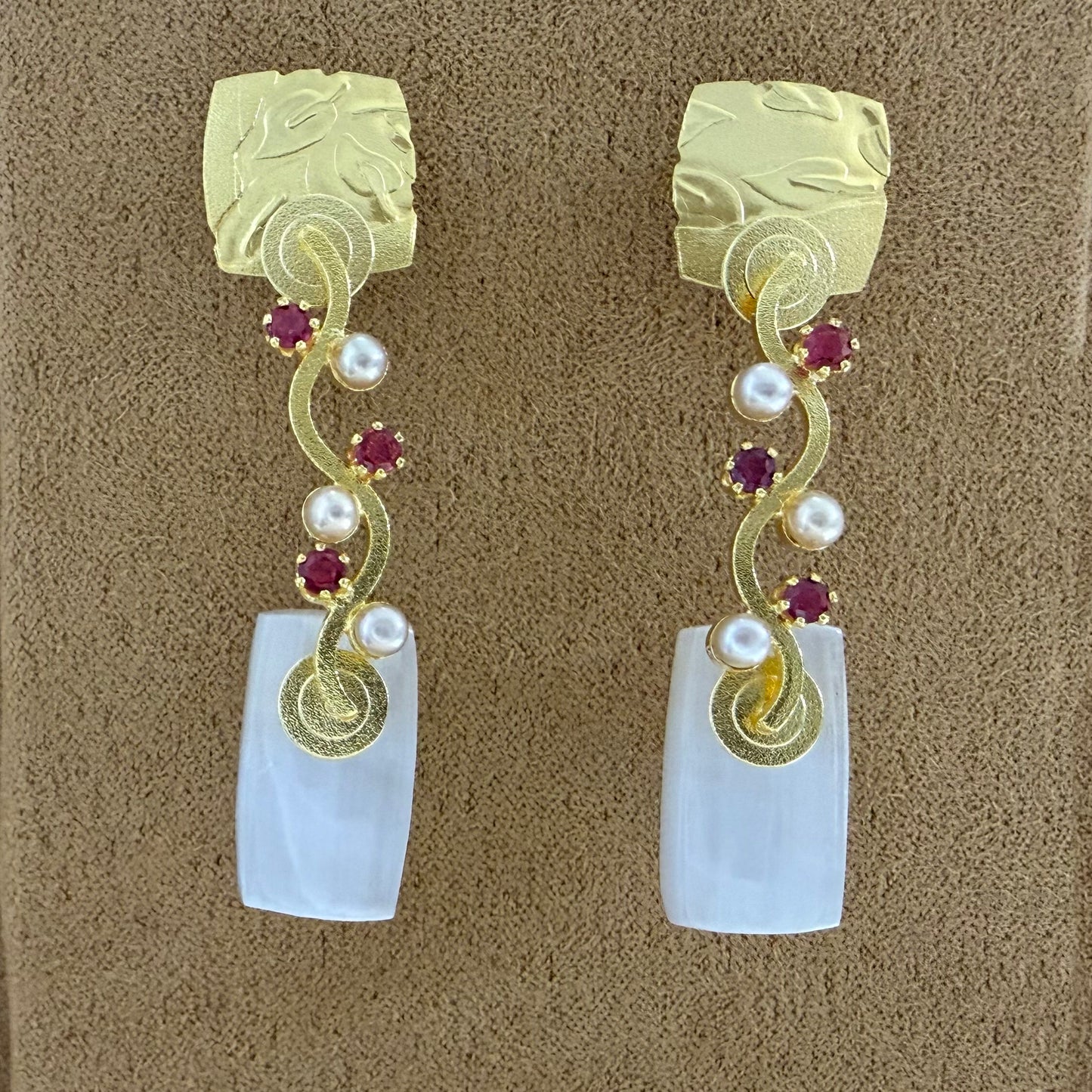 Selenite Crystal Earrings 2025