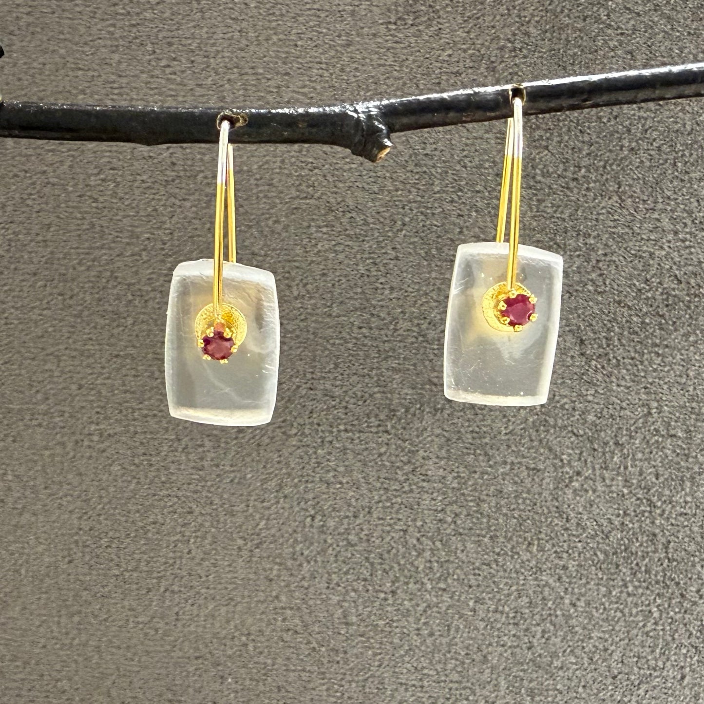 Selenite Crystal Earrings 2025