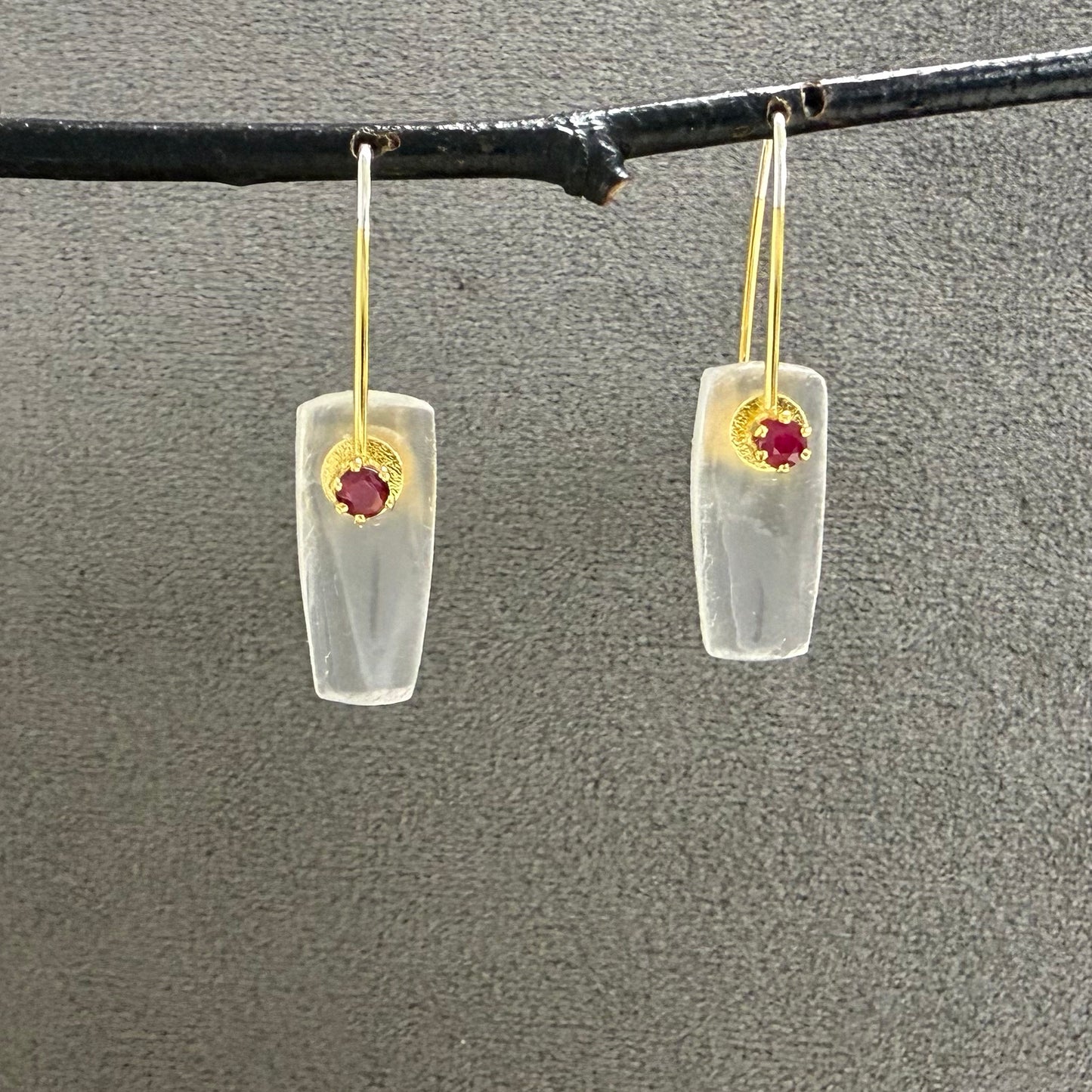 Selenite Crystal Earrings 2025