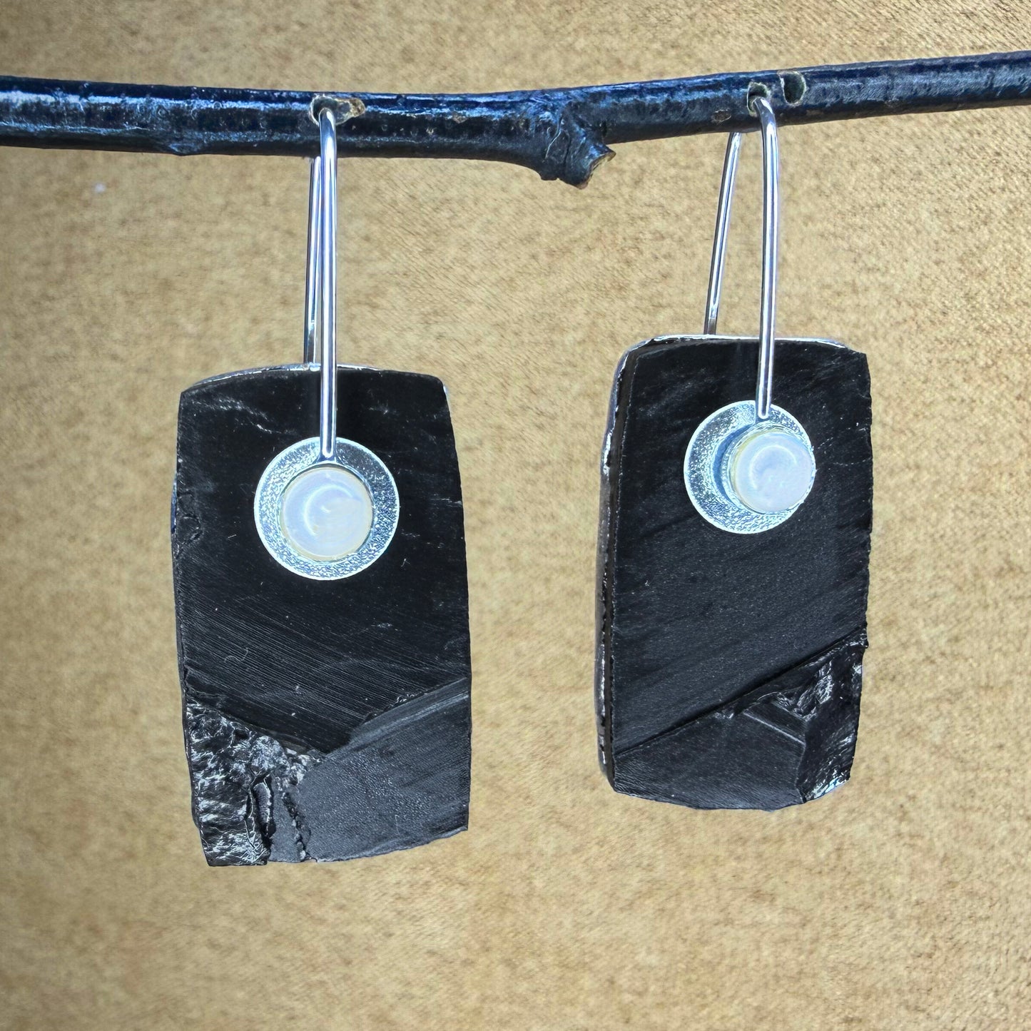 Anthracite Earrings