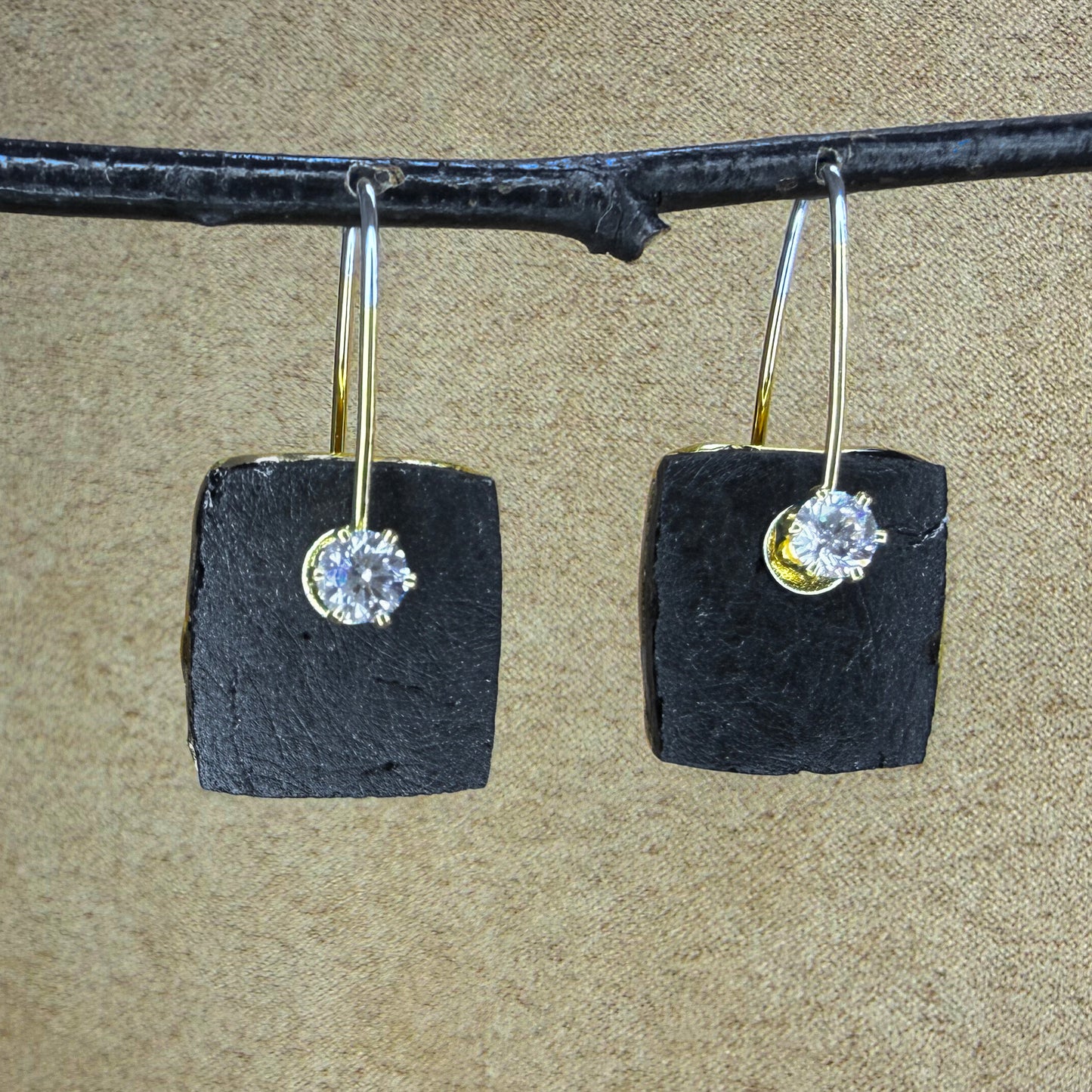 Anthracite Earrings