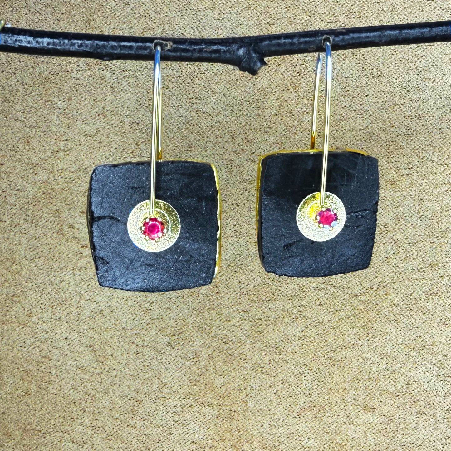 Anthracite Earrings