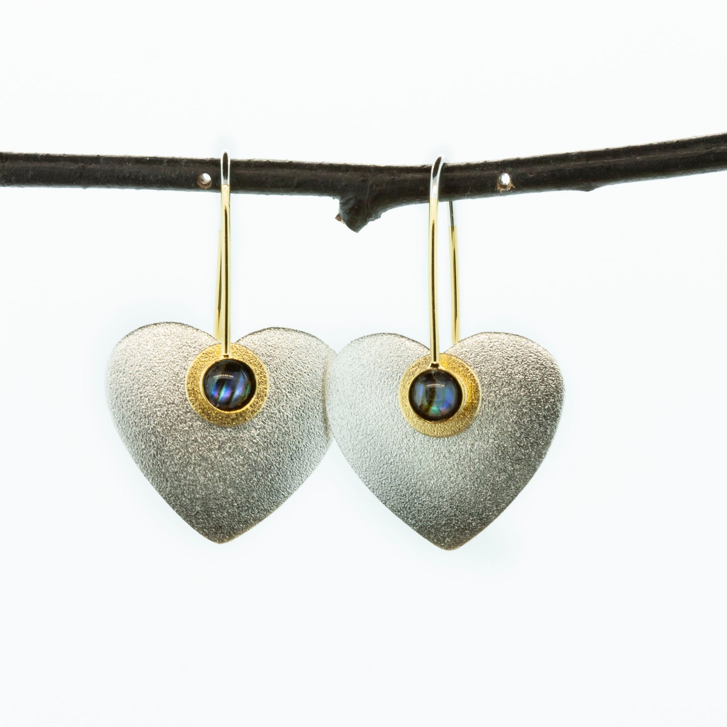 Small Heart Earrings-Donation to Domestic Violence Services