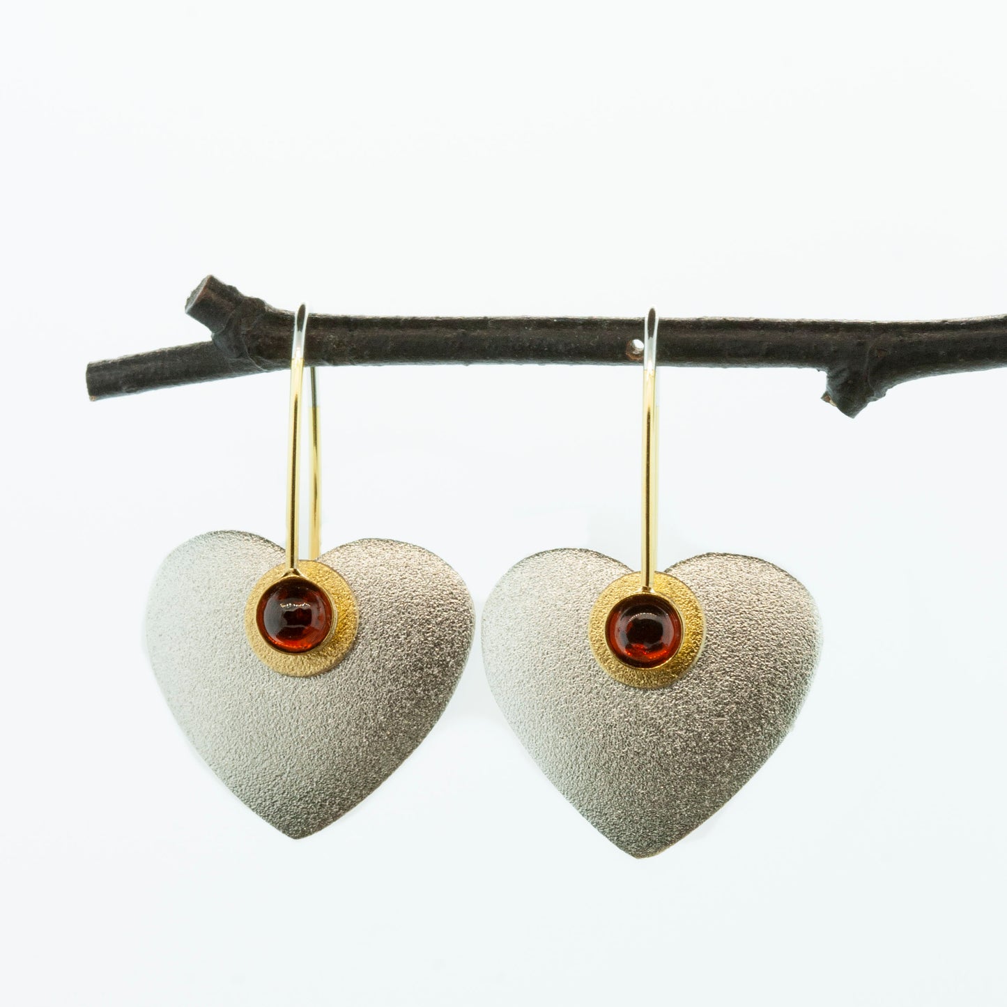 Small Heart Earrings-Donation to Domestic Violence Services