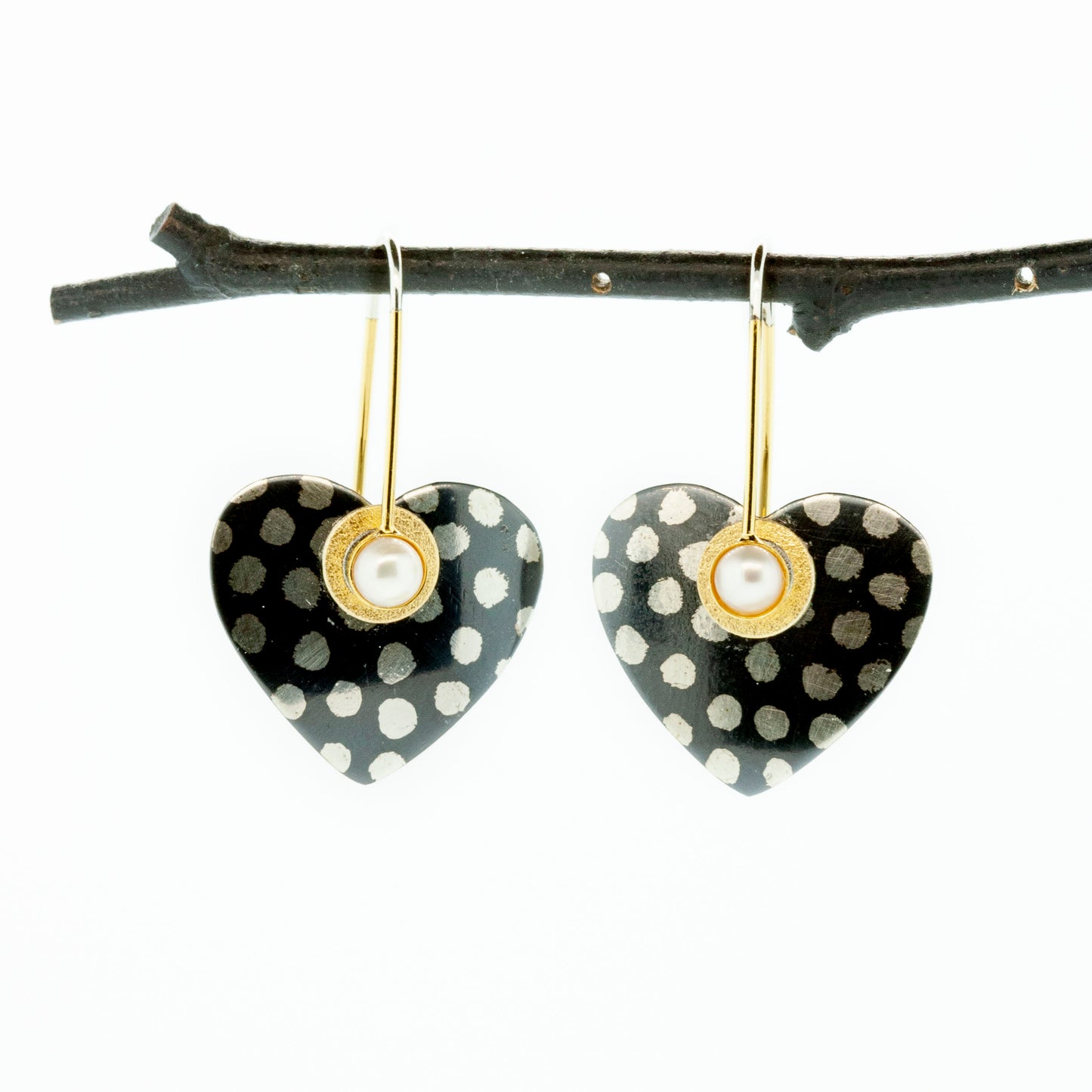 Small Heart Earrings-Donation to Domestic Violence Services