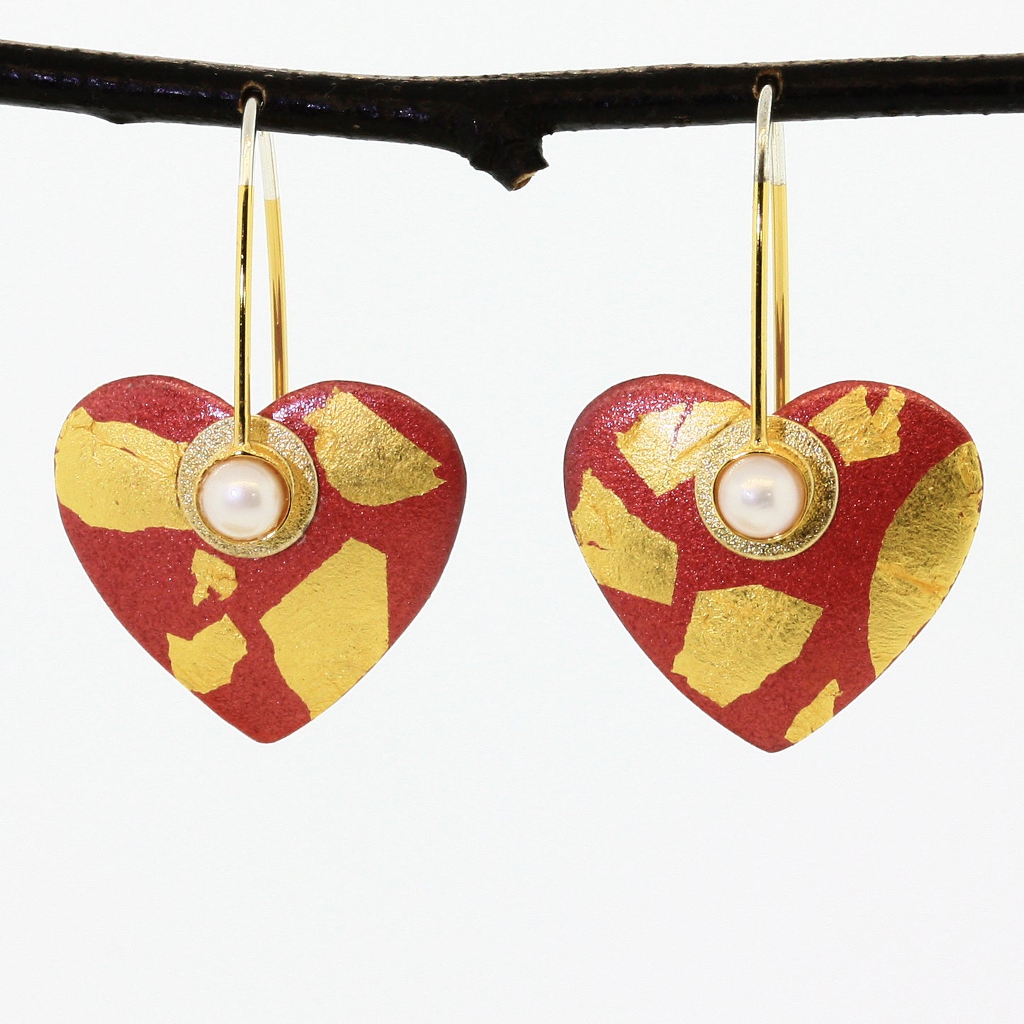 Small Heart Earrings-Donation to Domestic Violence Services