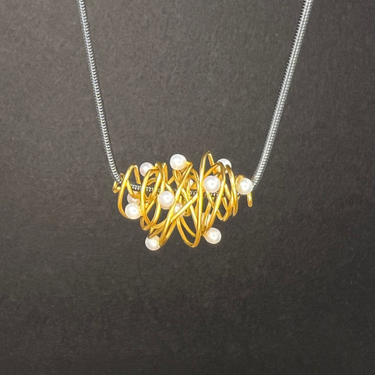Pearl Swirl Pendant
