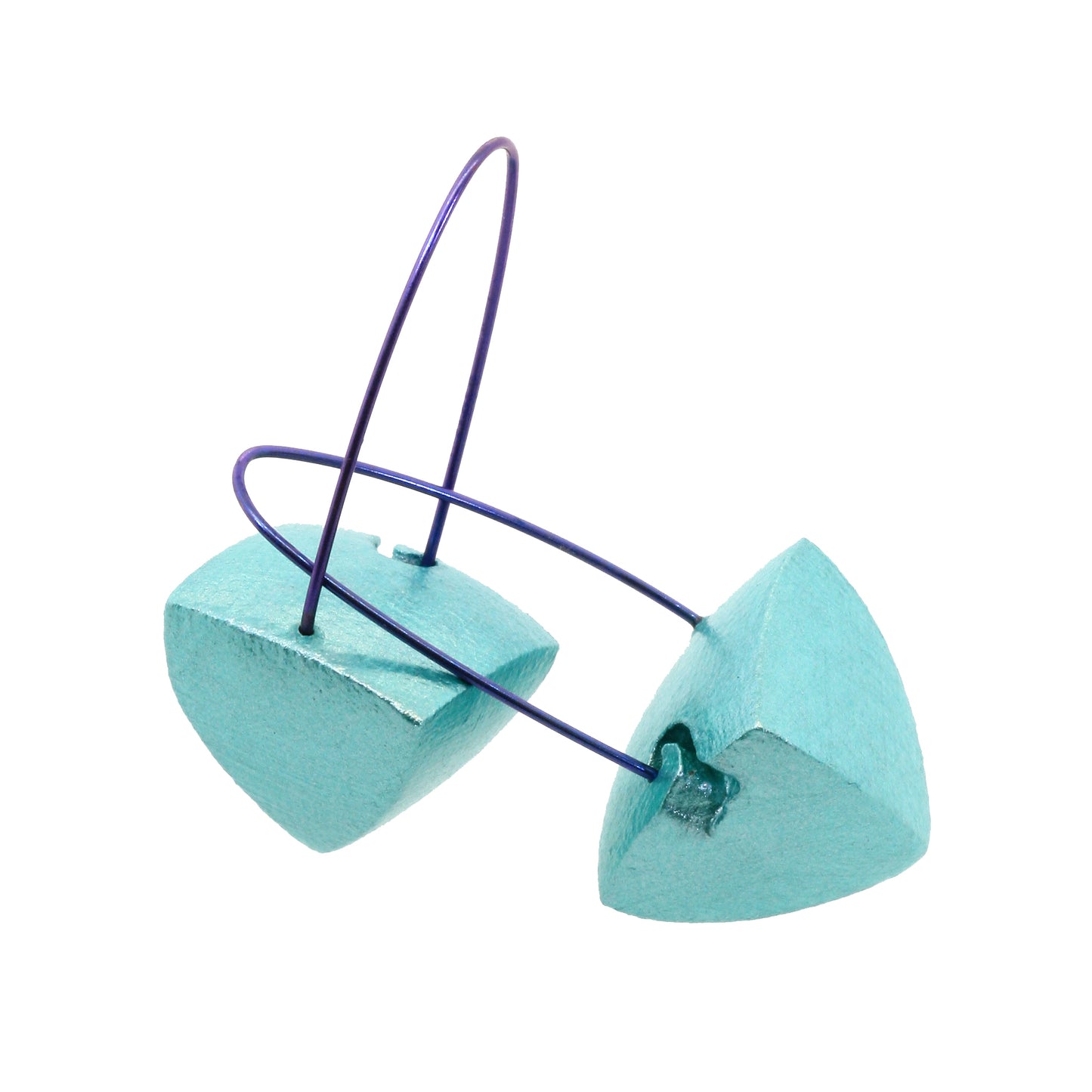 Large Eco-Friendly Pyramid Earrings 2025
