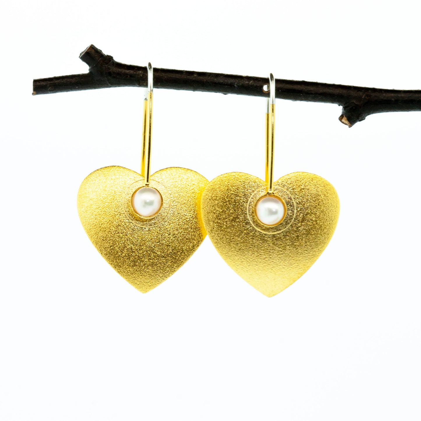 Small Heart Earrings-Donation to Domestic Violence Services