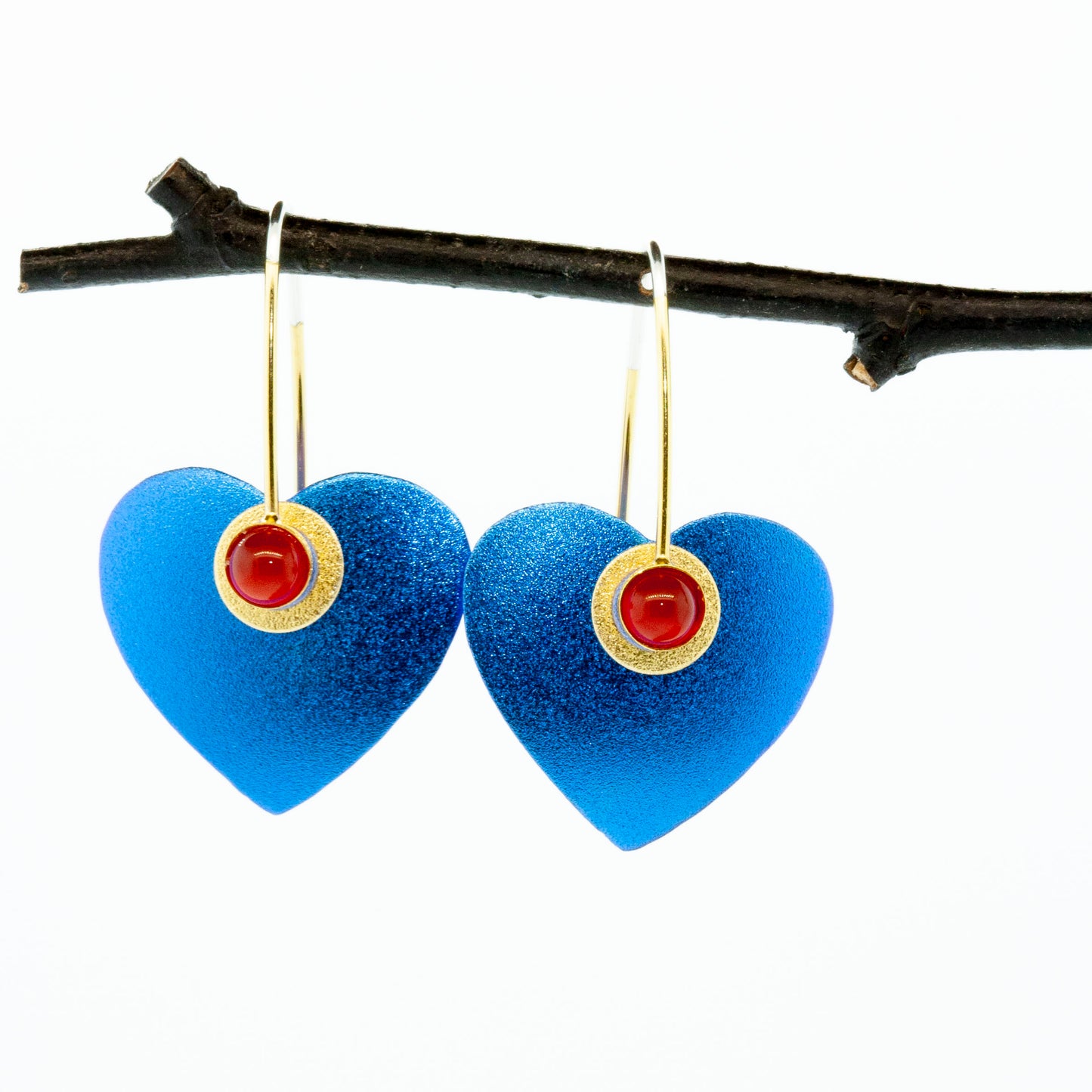 Small Heart Earrings-Donation to Domestic Violence Services